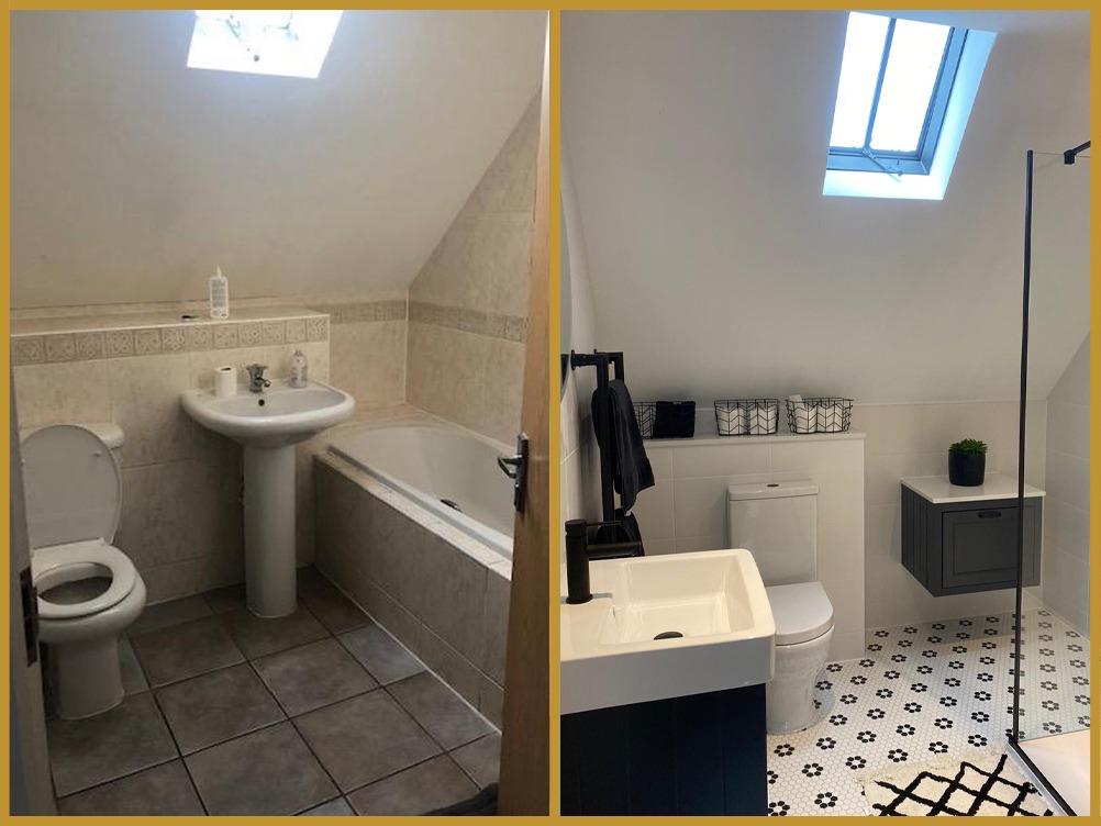 Before vs After BLACK