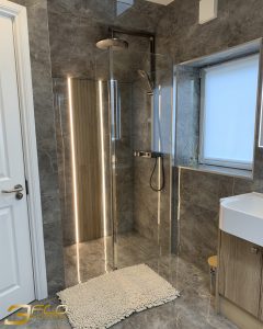 Modern Digital LED Shower