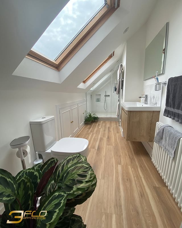 Corner Bathroom